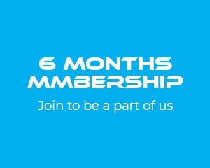 6 Months Gym’s Membership